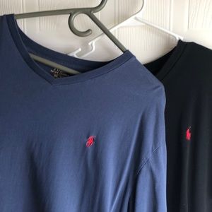 Men's v neck t shirt by Polo short sleeve